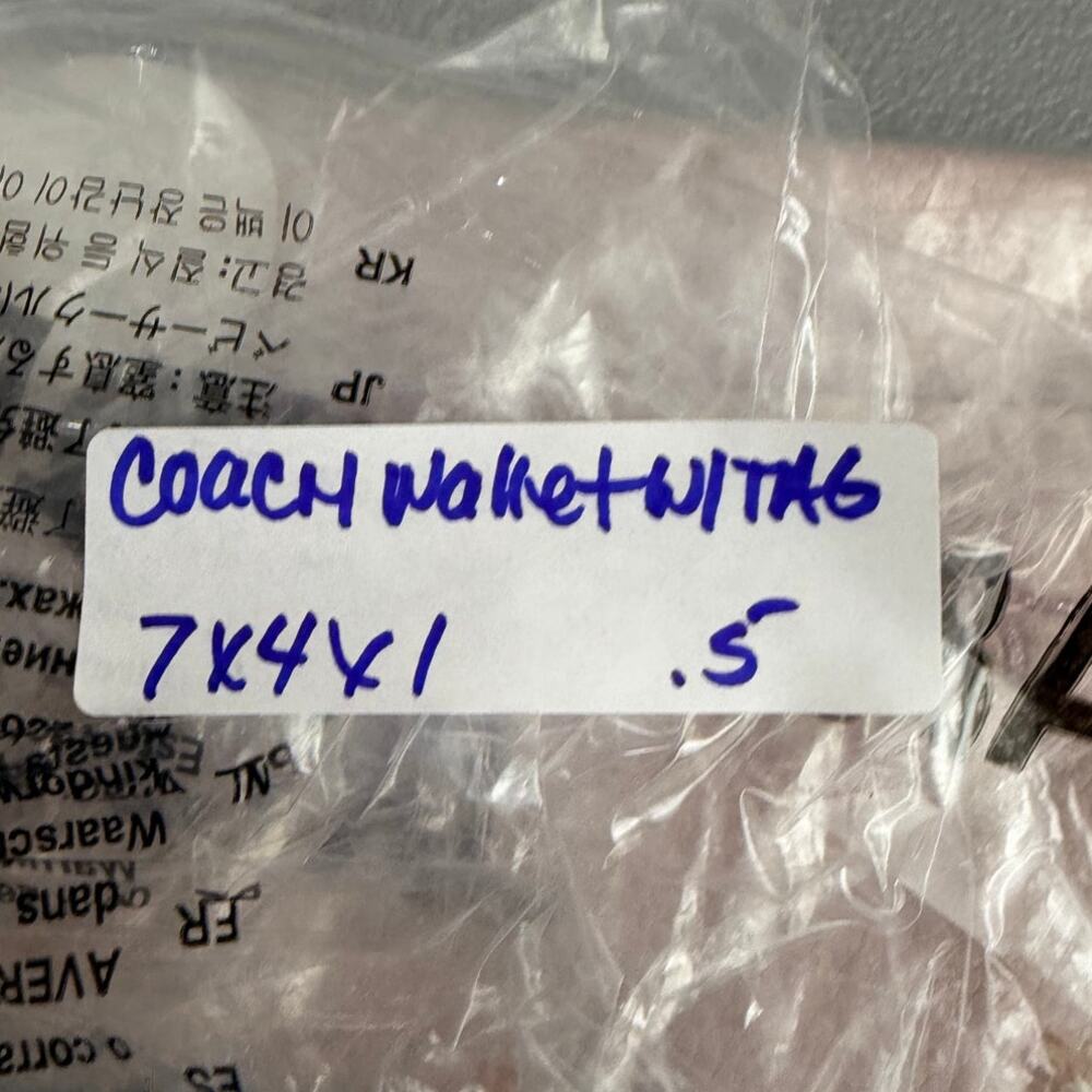 Coach Triple Small wallet in colorblock with floral bow print 29608 - Picture 11 of 11